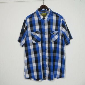 Dixxon Short Sleeves XXL Laguna Plaid Never worn